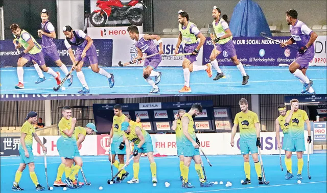 ଏଫ୍‌ଆଇଏଚ୍‌ ପ୍ରୋ-ଲିଗ୍‌: ଆଜି ଭାରତ-ଅଷ୍ଟ୍ରେଲିଆ ମୁକାବିଲା