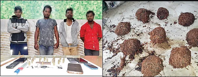 ଜଟଣୀରେ ପୁଲିସ-ଅପରାଧୀ ମୁହାଁମୁହିଁ: ୪ ଗିରଫ, ଖସିଗଲେ ଦୁଇ ଭାଇ