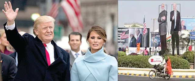 ଆଜି ଆସୁଛନ୍ତି ଟ୍ରମ୍ପ୍‌, ସ୍ବାଗତ ପାଇଁ ଅହମଦାବାଦ ପ୍ରସ୍ତୁତ