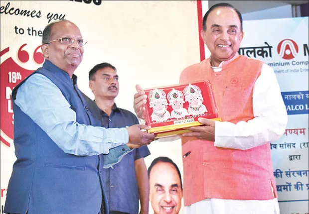 ନାଲ୍‌କୋ ବକ୍ତୃତା ଶୃଙ୍ଖଳା: ଏୟାର ଇଣ୍ଡିଆ ଘରୋଇକରଣକୁ ସ୍ବାମୀଙ୍କ ବିରୋଧ