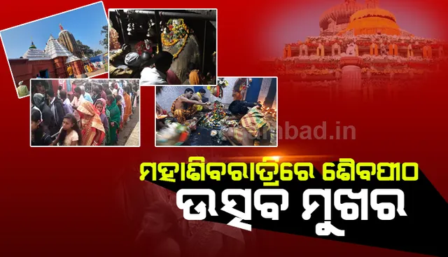 ମହାଶିବରାତ୍ରିରେ ଓଡ଼ିଶାର ଶିବାଳୟ ଚଳଚଞ୍ଚଳ, ଜାଣନ୍ତୁ କେଉଁଠି କେତେବେଳେ ଉଠିବ ମହାଦୀପ
