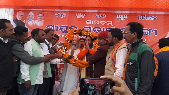 ଖଡିଆଳରେ କେନ୍ଦ୍ର ମନ୍ତ୍ରୀ ପ୍ରତାପ ଚନ୍ଦ୍ର ଷଡଙ୍ଗୀ