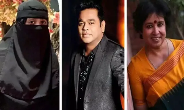 ଏଆର୍‌ ରହମାନ୍‌ଙ୍କ ଝିଅ ବୁର୍ଖା ପିନ୍ଧିଲେ ମୋତେ ଅସ୍ବାଭାବିକ ଲାଗେ: ତସଲିମା ନାସରିନ