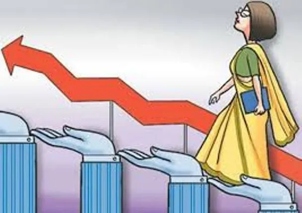 ଭାରତରେ ମହିଳା ଉଦ୍ୟୋଗୀ ଦୁର୍ବଳ ଚିତ୍ର