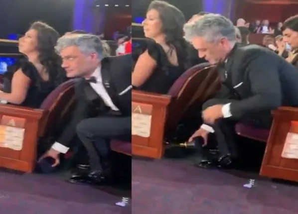 ଓସ୍କାର୍ ଆଓ୍ଵାର୍ଡ ପାଇବା ପରେ ସିଟ୍ ତଳେ ଲୁଚାଉଥିଲେ ନିର୍ଦ୍ଦେଶକ, କ୍ୟାମେରାରେ କଏଦ ହେଲା ଦୃଶ୍ୟ