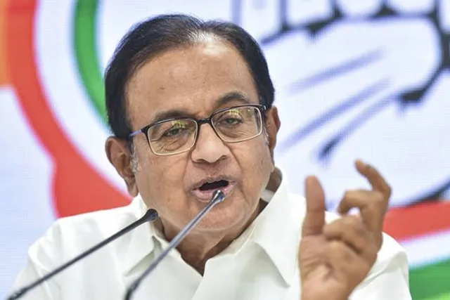 କଂଗ୍ରେସ ବି ହେଉ ପଛେ, ପ୍ରତି ୧୦ ବର୍ଷରେ ସରକାର ବଦଳିବା କଥା: ପି ଚିଦାମ୍ବରମ