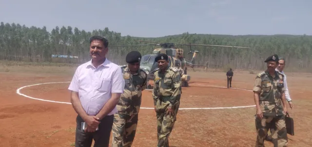 ବିଏସଏଫ ଆଇଜିଙ୍କ କାଶୀପୁର ଗସ୍ତ, କରୋନା ସଂକ୍ରମଣ ଉପରେ ଯବାନମାନଙ୍କ ସହ ଆଲୋଚନା କଲେ