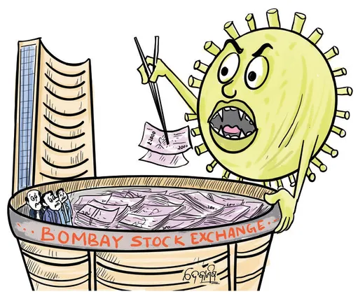 ଷ୍ଟକ୍‌ ବଜାର ଅସ୍ଥିର: ୧୩୦୦ ପଏଣ୍ଟ ବଢ଼ିଥିଲା, ୧୫୩ ପଏଣ୍ଟ ହ୍ରାସ ସହ ବନ୍ଦ