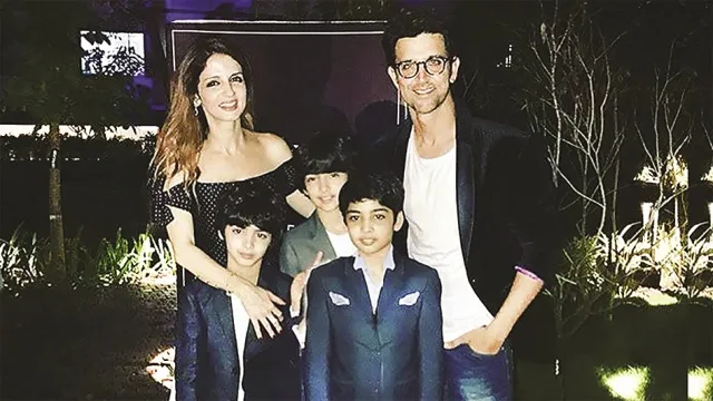 ପରଦା : ହ୍ରିତିକଙ୍କ ପାଖକୁ ପିଲାଙ୍କୁ ନେଇ ଫେରିଲେ ସୁଜୈନ