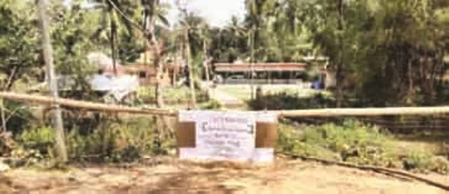 ଲକ୍‌ଡାଉନ୍‌ ବେଳେ ଗାଁ ଲୋକ ଅଧିକ ସଚେତନ : ସଂକ୍ରମଣ ରୋକିବାକୁ ରାସ୍ତା ବନ୍ଦ କଲେ