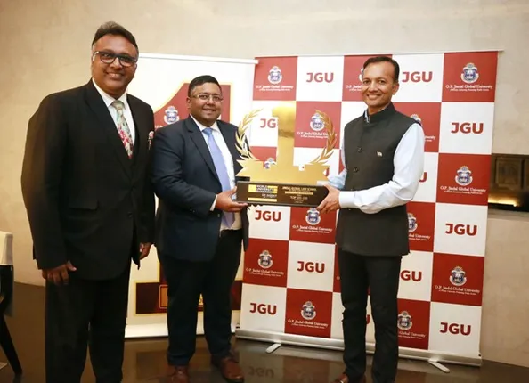 ଜିନ୍ଦଲ ଗ୍ଲୋବାଲ୍ ଲ’ ସ୍କୁଲ୍‌କୁ ଶ୍ରେଷ୍ଠ କ୍ୟୁଏସ୍‌ ର‍୍ୟାଙ୍କିଙ୍ଗ୍‌