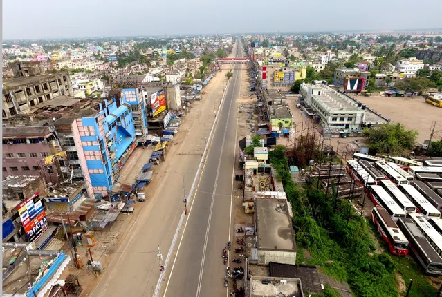 ରୌପ୍ୟନଗରୀ କଟକ୍‌ର ‘ସଟ୍‌ଡାଉନ୍‌’ ସମୟର ଦୃଶ୍ୟ