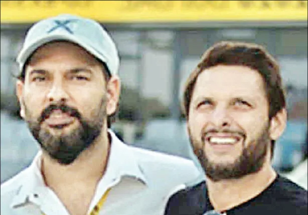 ଆଫ୍ରିଦିଙ୍କ ସଂସ୍ଥାକୁ ଦାନ ଦେଇ ଯୁବି ସମାଲୋଚିତ