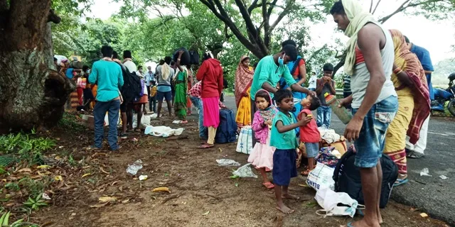 ପେଟର ଜ୍ବାଳା ମାନିଲାନି କଟକଣା, ବ୍ରହ୍ମପୁରରୁ ବଲାଙ୍ଗୀର ମୁହାଁଇଲେ ୮୦ ଦାଦନ ପରିବାର