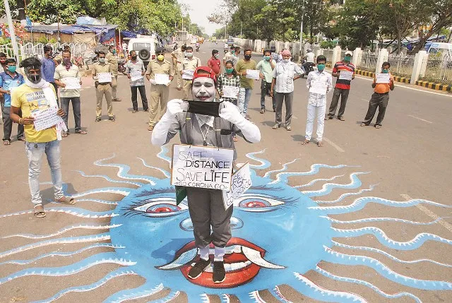 କଳାକାରଙ୍କ ଅଭିନବ ପ୍ରୟାସ : ‘ସଚେତନତା ପାଇଁ ଭାଷା ଲୋଡ଼ା ନାହିଁ’