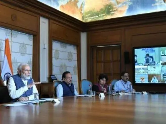 ଗୁରୁବାର ୧୧ଟାରେ ଦେଶର ମୁଖ୍ୟମନ୍ତ୍ରୀମାନଙ୍କ ସହିତ ଭିଡିଓ କନଫରେନ୍ସିଂ ଜରିଆରେ କରୋନା ସ୍ଥିତିର ସମୀକ୍ଷା କରିବେ ପ୍ରଧାନମନ୍ତ୍ରୀ ମୋଦୀ