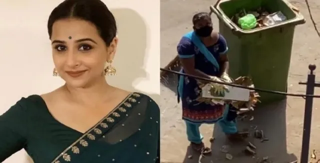 ଲକ୍‌ଡାଉନ୍‌ ସମୟରେ ସଫେଇ କରୁଥିବା କର୍ମୀଙ୍କୁ ନିଜ ଘର ବାଲ୍‌କୋନିରୁ ଧନ୍ୟବାଦ ଜଣାଇଲେ ବିଦ୍ୟା, ଇନ୍‌ଷ୍ଟାରେ ପୋଷ୍ଟ୍‌ କଲେ ଭିଡିଓ