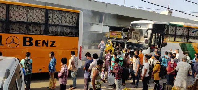 ପ୍ରବାସୀ ଓଡ଼ିଆ ଶ୍ରମିକଙ୍କୁ ନେଇ ସୁରତରୁ ଛାଡ଼ିଲା ୧୮ଟି ବସ୍