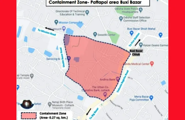 ସିଲ ହେଲା କଟକ ବକ୍ସି ବଜାର ଅଞ୍ଚଳ, ଅତ୍ୟାବଶ୍ୟକ ସାମଗ୍ରୀ ଓ ସ୍ୱାସ୍ଥ୍ୟ ସେଵା ସିଏମସି ଯୋଗାଇବ