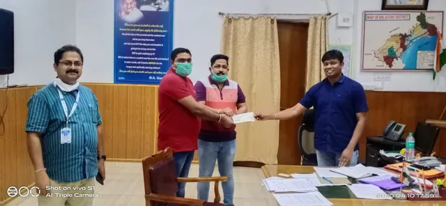 କରୋନା ମୁକାବିଲା ପାଇଁ ମୁଖ୍ୟମନ୍ତ୍ରୀଙ୍କ ରିଲିଫ ପାଣ୍ଠିକୁ ୩ ଲକ୍ଷ ଟଙ୍କା ଦେଲା ଅନ୍ନପୂର୍ଣ୍ଣ ଏଗ୍ରୋ ଇଣ୍ଟରନ୍ୟାସନାଲ