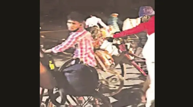 ସୁରତରୁ ସାଇକେଲରେ ଓଡ଼ିଶା ବାହାରିଲେ ୭ ଶ୍ରମିକ