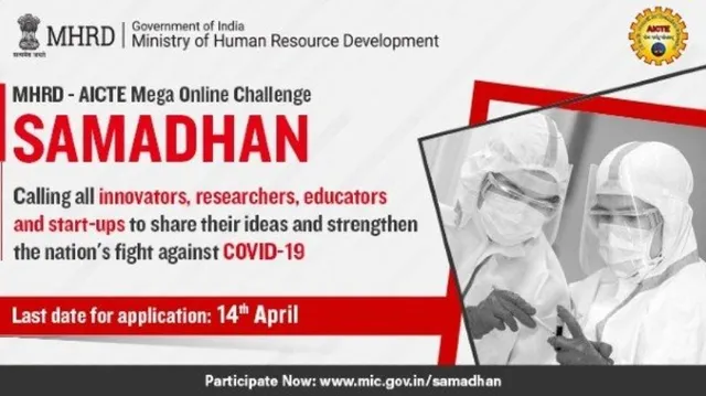 କରୋନା ମୁକାବିଲା ପାଇଁ ‘ସମାଧାନ ଚାଲେଞ୍ଜ’, ୧୪ ଯାଏ ଆବେଦନ କରିପାରିବେ ଛାତ୍ରଛାତ୍ରୀ