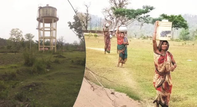 ନୂଆଗାଁରେ ପାନୀୟ ଜଳ ଯୋଗାଣ ବ୍ୟବସ୍ଥା ଏମିତି : ଲୋକଙ୍କୁ ମିଳୁନି ପାଣି, ନଦୀ ଚୁଆ ହିଁ ଭରସା