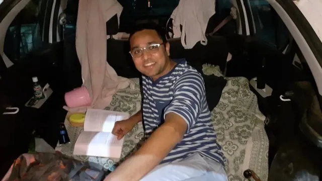 ପରିବାରକୁ ସଂକ୍ରମଣରୁ ବଞ୍ଚାଇବା ପାଇଁ କାରକୁ ନିଜ ଘର କରିଛନ୍ତି କରୋନା ଡ୍ୟୁଟିରେ ଥିବା ଡାକ୍ତର