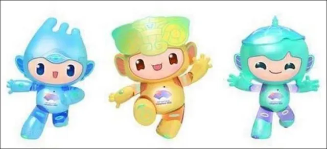 ହଙ୍ଗ୍‌ଜୁ ଏସୀୟ କ୍ରୀଡ଼ା ମାସ୍କଟ୍‌ ଉନ୍ମୋଚିତ