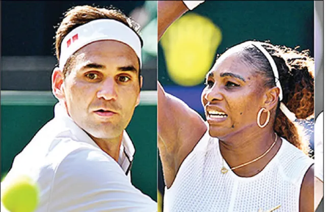 ଫେଡେରର ହତାଶ, ସେରେନା ସ୍ତବ୍ଧ