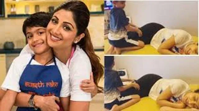 ଶିଳ୍ପା ସେଟ୍ଟୀଙ୍କ ଧ୍ୟାନ ରଖୁଛି ପୁଅ