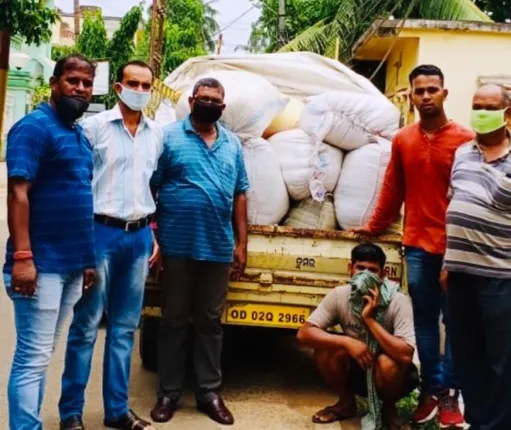 ବାଲିଅନ୍ତା : ଟାଟା ଏସ୍‌ ଗାଡ଼ି ସମେତ ୬ କ୍ବିଣ୍ଟାଲ ଭାଙ୍ଗ ଜବତ, ଚାଳକ ଗିରଫ