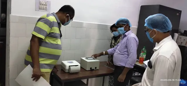 ରାୟଗଡ଼ାରେ ପହଞ୍ଚିଲା କୋଭିଡ଼୍ ସ୍ବାବ୍ ଟେଷ୍ଟିଂ ମେସିନ୍