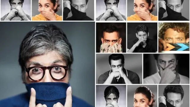 ସିନେ ତାରକାଙ୍କ ପୁରୁଣା ଫଟୋ ସଂଗ୍ରହ କରି ମାସ୍କ ପିନ୍ଧିବା ନେଇ ସଚେତନତାର ବାର୍ତ୍ତା ଦେଲେ ସେଲିବ୍ରେଟି ଫଟୋଗ୍ରାଫର୍‌, ‌ସେୟାର୍‌ କଲେ ବିଗ୍‌ ବି