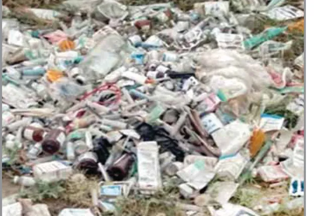 ନୂଆ ସଙ୍କଟ: ମେଡିକାଲ ଆବର୍ଜନା