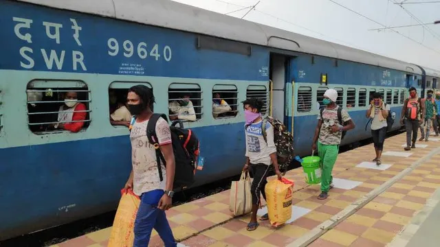 ଭବାନୀପାଟଣାରେ ସ୍ୱତନ୍ତ୍ର ଶ୍ରମିକ ଟ୍ରେନ ପହଞ୍ଚିଲା, ଗୋଆରୁ ୧୬୩୭ ଜଣ ଶ୍ରମିକ ଆସିଲେ