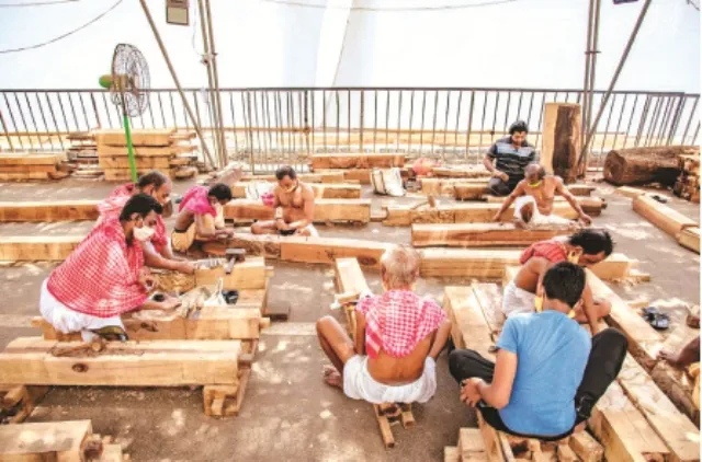 ରଥଖଳା : ୩୯ ଚକ, ୬ ଗରଗରା ଶେଷ