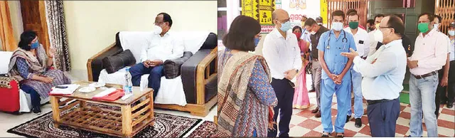 ନୟାଗଡ଼ ଜିଲ୍ଲା ଗସ୍ତରେ କେନ୍ଦ୍ରାଞ୍ଚଳ ଆର୍‌ଡିସି, କରୋନା ମୁକାବିଲା ସମୀକ୍ଷା ସହ ସଙ୍ଗରୋଧ କେନ୍ଦ୍ର ବୁଲିଲେ