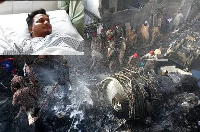 ଦୁର୍ଘଟଣାଗ୍ରସ୍ତ ପାକ ବିମାନରେ ମୃତ୍ୟୁ କବଳରୁ ବର୍ତ୍ତିଥିବା ଜୁବେର ବଖାଣିଲେ ଛାତିଥରା ଅନୁଭୂତି; ବିମାନ ତଳକୁ ଖସୁଥିବା ବେଳେ ଏମିତି ଥିଲା ଭିତରର ଅବସ୍ଥା...