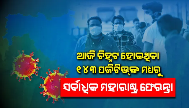 ନୂଆ ୧୪୩ଜଣ କରୋନା ପଜିଟିଭଙ୍କ ତଥ୍ୟ ଦେଲେ ରାଜ୍ୟ ସରକାର : ରାୟଗଡ଼ା ଛୁଇଁଲା ସଂକ୍ରମଣ, ସର୍ବାଧିକ ମହାରାଷ୍ଟ୍ର ଫେରନ୍ତା