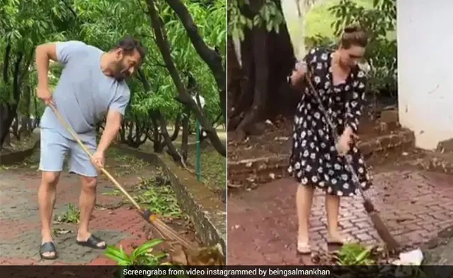 ବିଶ୍ବ ପରିବେଶ ଦିବସ ଅବସରରେ ପାନ୍‌ଭେଲ୍‌ ଫାର୍ମହାଉସ୍‌କୁ ସଫା କଲେ ସଲମାନ, ଲୁଲିଆଙ୍କ ସମେତ ଆହୁରି ଅନେକ ଅଭିନେତ୍ରୀ ଆସିଲେ ନଜର