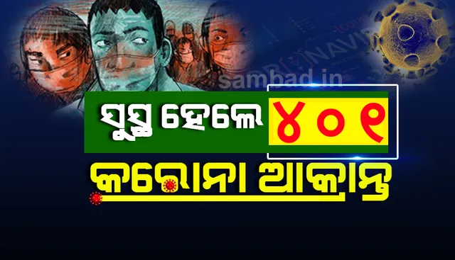 ରାଜ୍ୟରୁ ୪୦୧ କରୋନା ଆକ୍ରାନ୍ତ ସୁସ୍ଥ; ଆଜି ଯାଜପୁରରୁ ସର୍ବାଧିକ