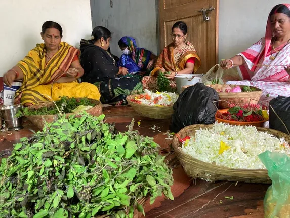 ତିନିଠାକୁରଙ୍କୁ ଏକାଦଶୀରେ ଖୋର୍ଦ୍ଧାରୁ ତୁଳସୀମାଳ ଭେଟି