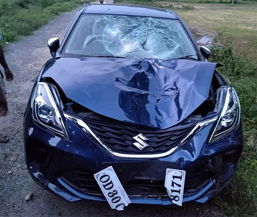 ଗାଡି ଧକ୍କାରେ ଯୁବକଙ୍କ ମୃତ୍ୟୁ, ଶବ ରଖି  ଜାତୀୟ ରାଜପଥ କଲେ ଅବରୋଧ ଗ୍ରାମବାସୀ