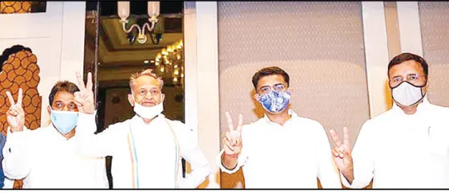 ରାଜସ୍ଥାନ ସରକାର ଭାଙ୍ଗିବା ପାଇଁ ଷଡ୍‌ଯନ୍ତ୍ର!