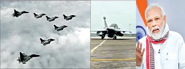 ପହଞ୍ଚିଲା ‘ମହାବିନାଶକ’ ରାଫେଲ୍‌, ଅମ୍ବାଲାରେ ସଫଳ ଅବତରଣ