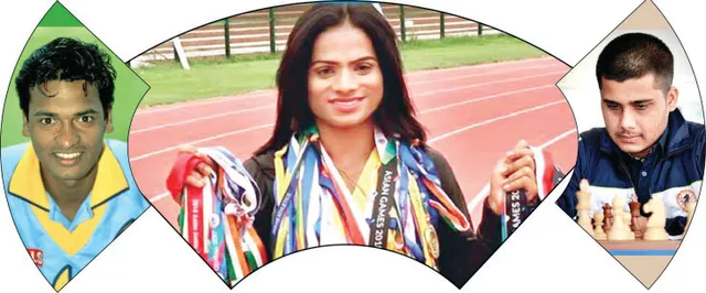 ବିଭିନ୍ନ ଖେଳରେ ଓଡ଼ିଶାର ପ୍ରଥମ ଏବଂ ଏକମାତ୍ର କ୍ରୀଡ଼ାବିତ (୫୩ ଜଣ)