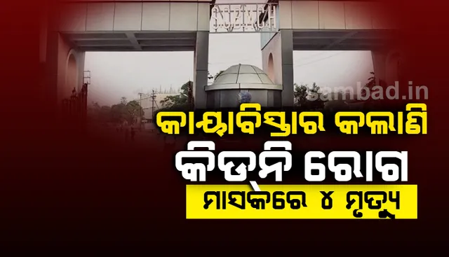 ବୌଦ୍ଧ ଜ଼ିଲ୍ଲା କଣ୍ଟାମାଲ ବ୍ଲକରେ କାୟା ବିସ୍ତାର କରିଛି କିଡନି ରୋଗ, ମାସକ ମଧ୍ୟରେ ୪ ଜଣଙ୍କ ମୃତ୍ୟୁ
