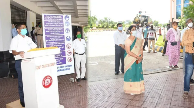 କୋଭିଡ୍‌-୧୯ ବିପକ୍ଷରେ ପୂର୍ବତଟ ରେଳପଥର ଯୁଦ୍ଧ