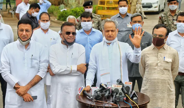 ରାଜସ୍ଥାନ ସଙ୍କଟ ଜାରି : ରାଜ୍ୟପାଳଙ୍କୁ ଗେହଲଟଙ୍କ ନୂଆ ପ୍ରସ୍ତାବ